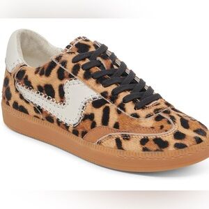 Dolce Vita Notice Stitch Sneakers in Dark Leopard